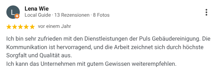 Büroreinigung